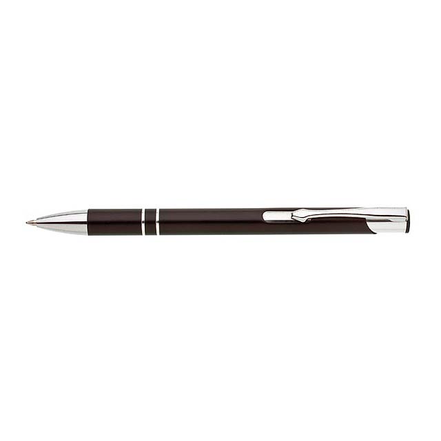 ALBA kovové kuličkové pero - čierna