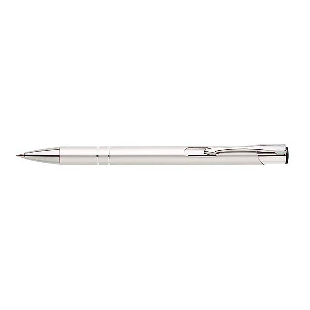 ALBA kovové kuličkové pero - stříbrná
