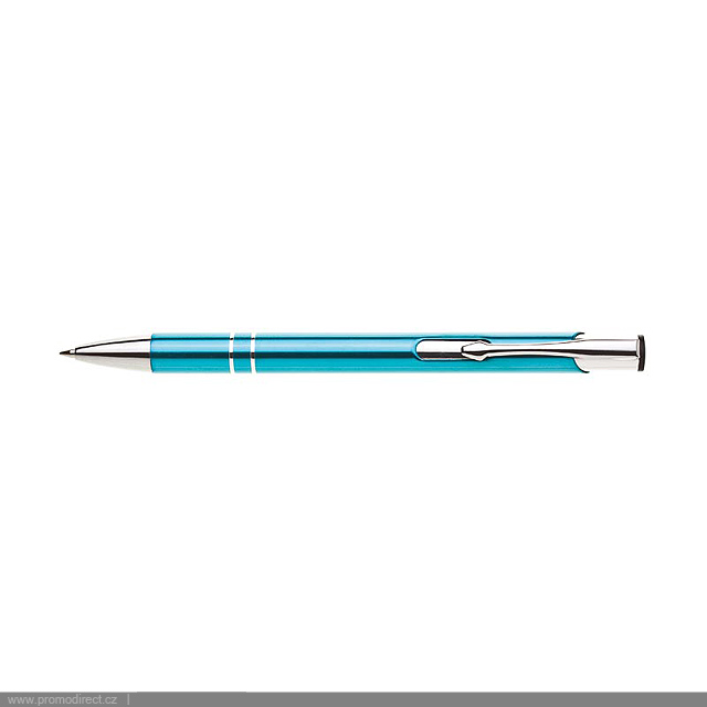 ORIN kovové kuličkové pero - tyrkysová