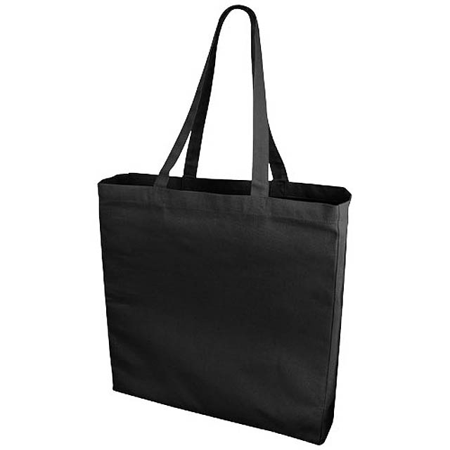 Odessa 220 g/m² cotton tote bag - black