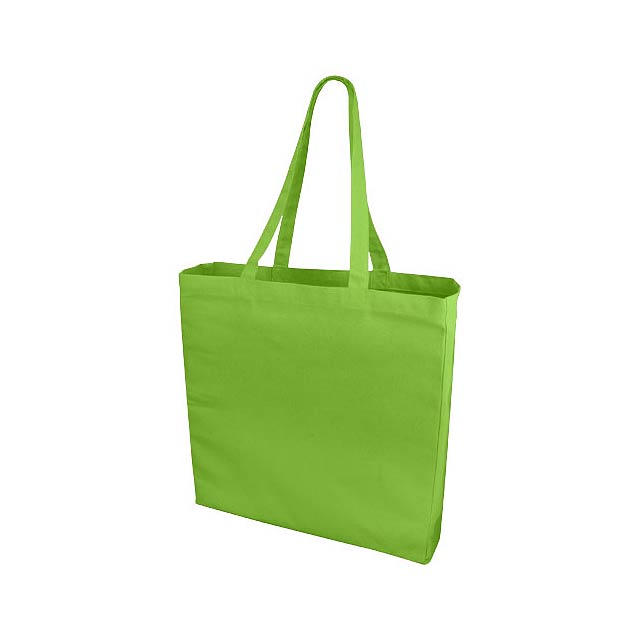 Odessa 220 g/m² cotton tote bag - lime