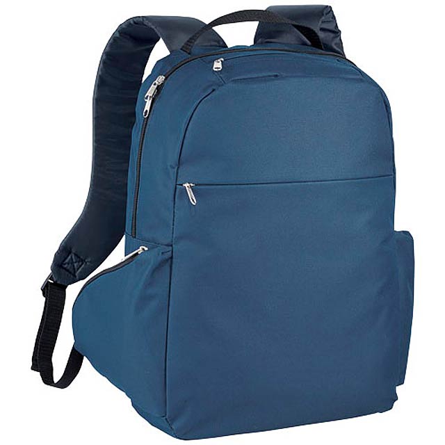 Slim 15" Laptop-Rucksack 15L - blau