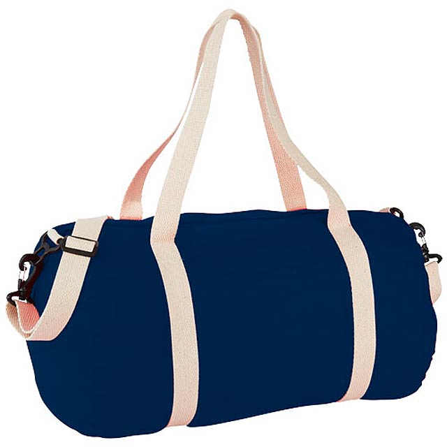 Cochichuate cotton barrel duffel bag 25L - blue