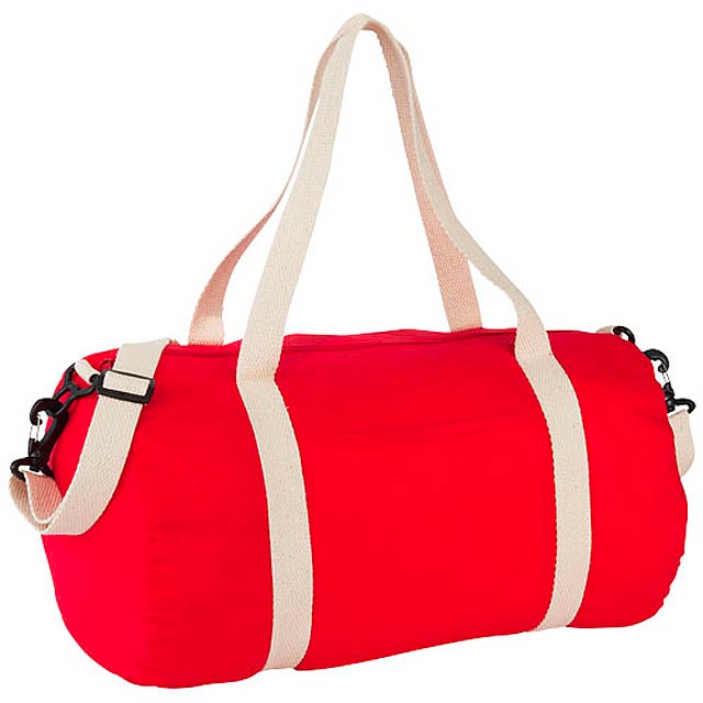 Cochichuate cotton barrel duffel bag 25L - red