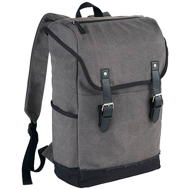 Hudson 15.6" laptop backpack 13L - grey