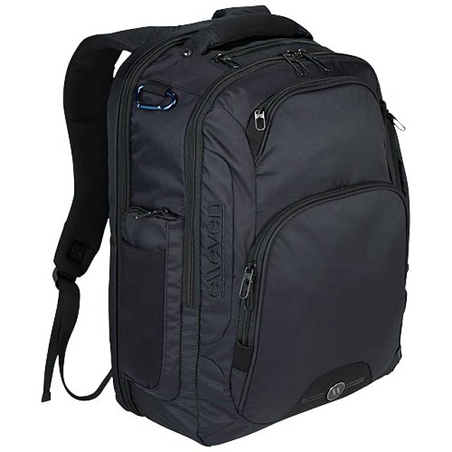 Rutter 17" TSA laptop backpack 23L - black
