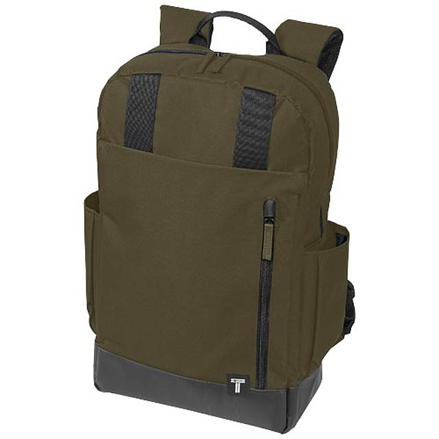 Compu 15.6" laptop backpack 14L - petrol
