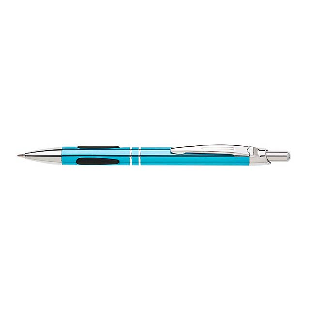 SABIA kovové kuličkové pero - nebesky modrá