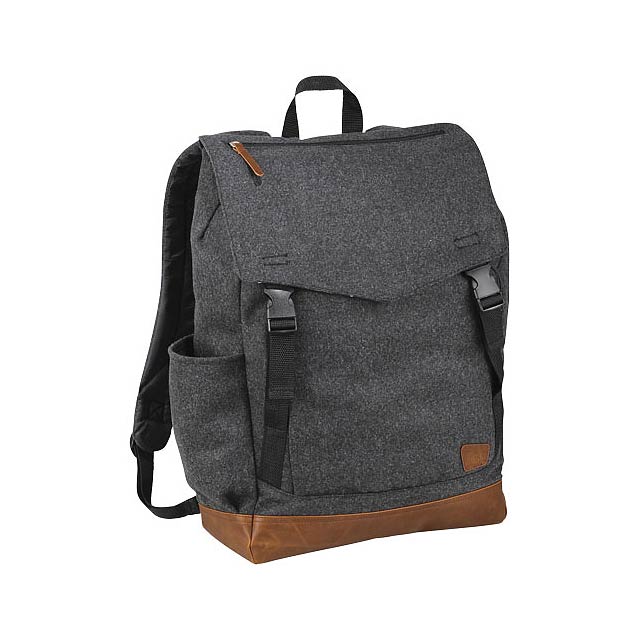 Campster 15" laptop backpack 15L - black