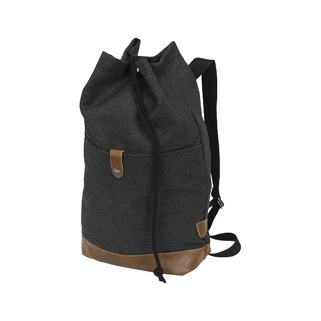 Campster drawstring backpack 24L - black