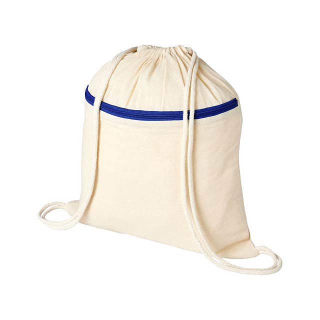 Oregon zippered drawstring backpack 5L - beige