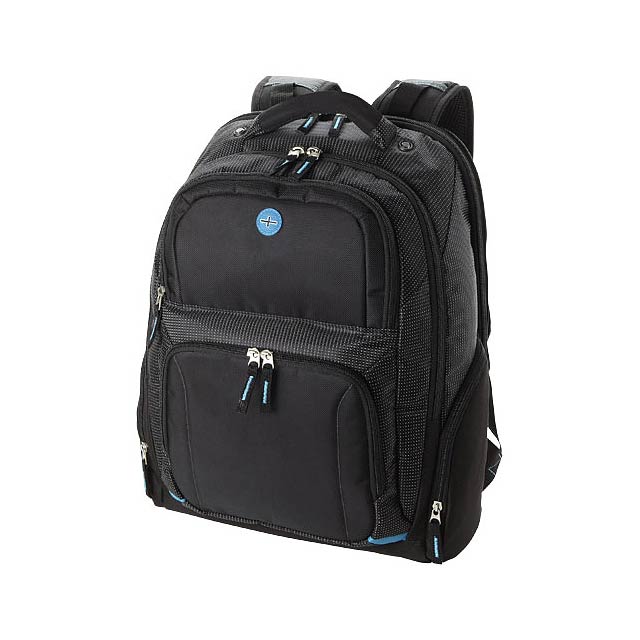 TY 15.4" checkpoint friendly laptop backpack 20L - black