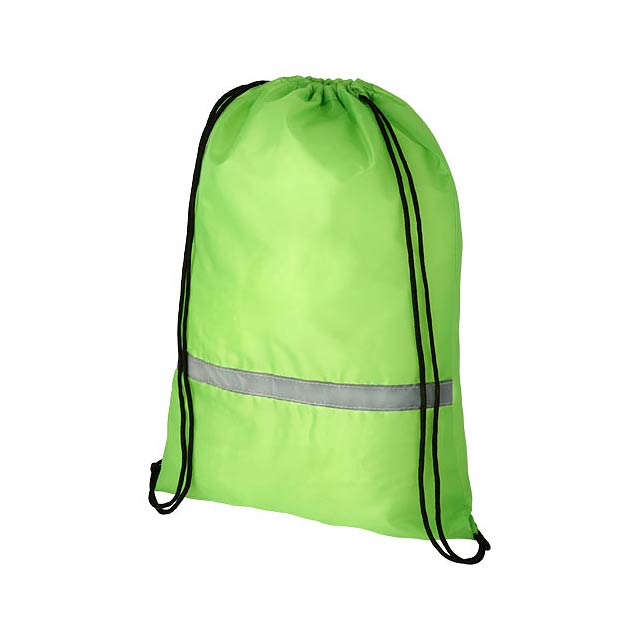 Oriole bezpečnostní šňůrkový batoh - zelená