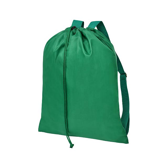 Oriole šnůrkový batoh s popruhy - zelená