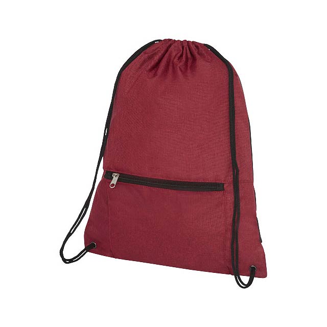 Hoss foldable drawstring backpack 5L - red