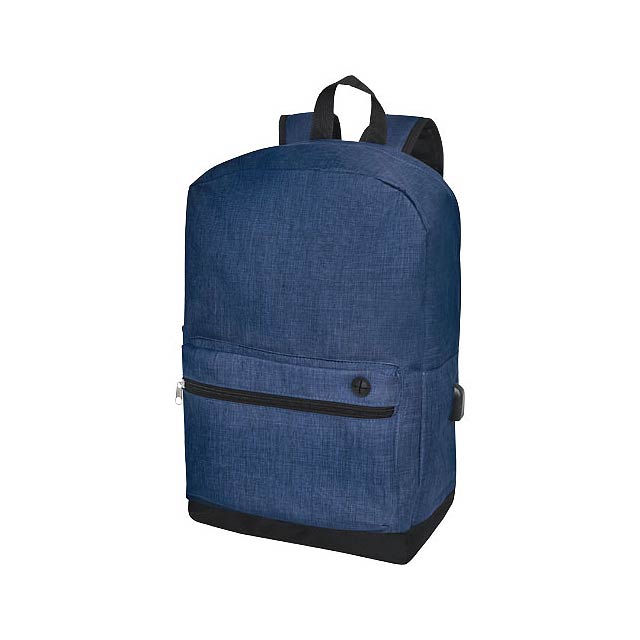 Hoss 15.6" business laptop backpack 16L - blue