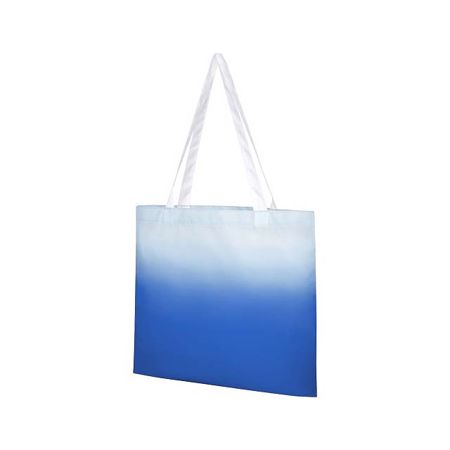 Rio nákupní taška s barevným přechodem - nebesky modrá