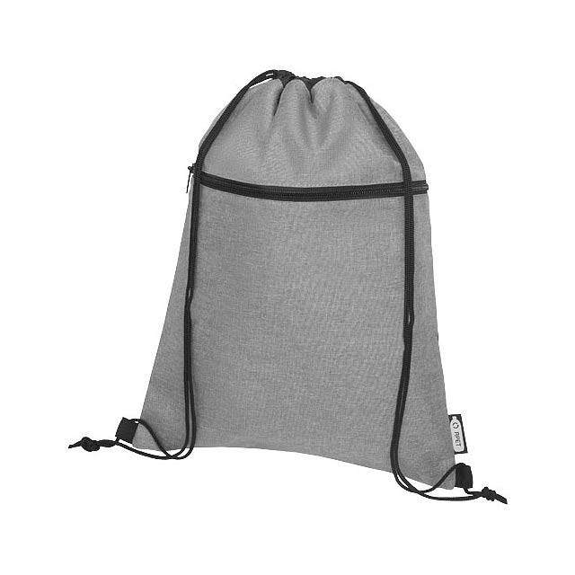 Ross RPET drawstring backpack 5L - grey