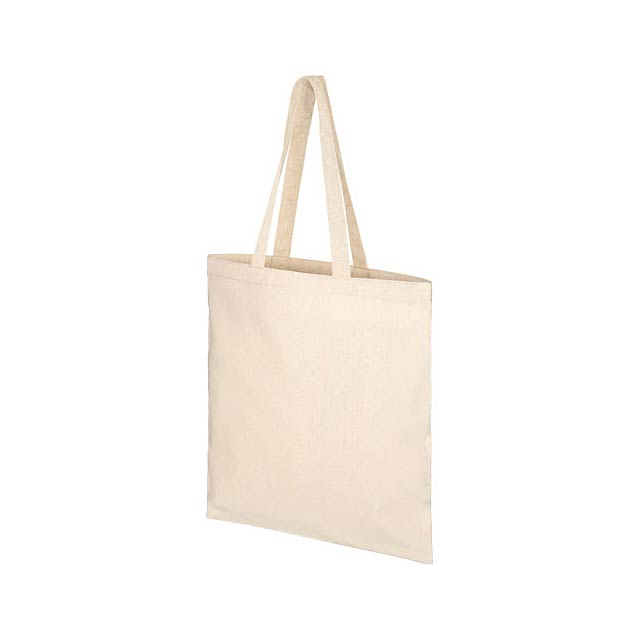 Pheebs nákupní taška ze směsi recyklované bavlny a polyesteru 210 g/m² - béžová