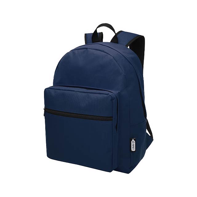 Retrend RPET-Rucksack 16L - blau