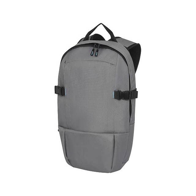 Baikal 15" RPET Laptop-Rucksack GRS-zertifiziert 8L - Grau