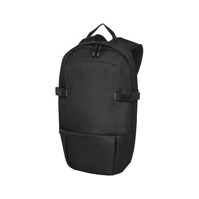 Baikal 15" RPET Laptop-Rucksack GRS-zertifiziert 8L - schwarz