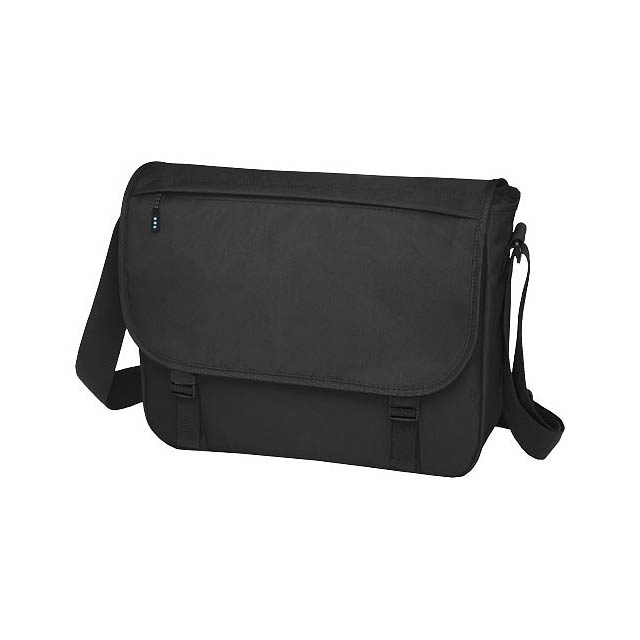 Baikal 15" RPET Laptoptasche GRS-zertifiziert - schwarz