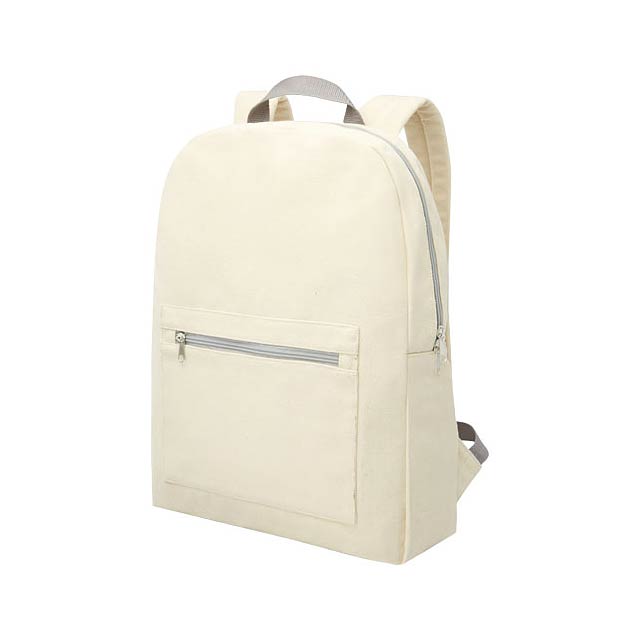 Pheebs 450 g/m² recycelter Rucksack 10L - Beige