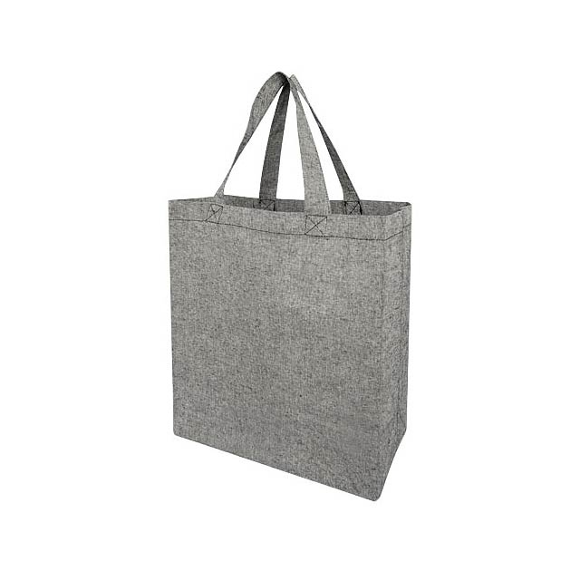 Nákupní taška z recyklovaného materiálu s gramáží 150 g/m² Pheebs - černá