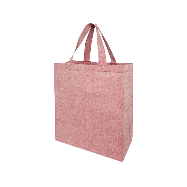 Pheebs 150 g/m² recycled tote bag - red