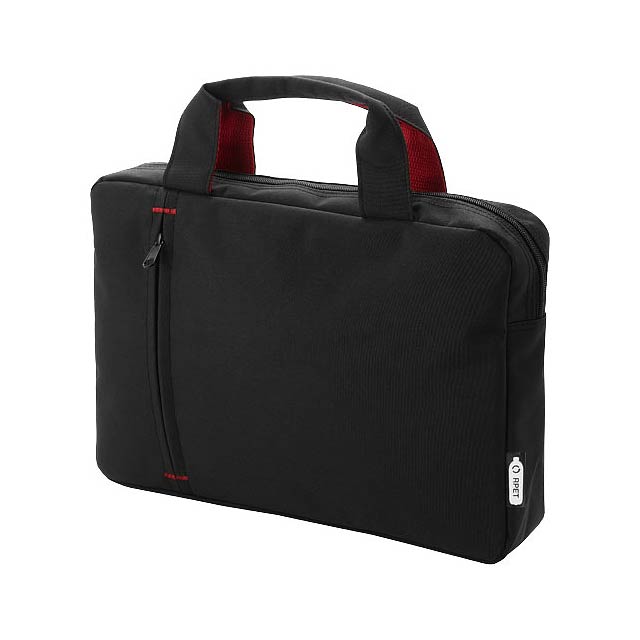 Detroit RPET conference bag - transparent red