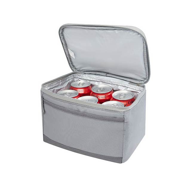 Chladicí taška na oběd z recyklátu pro 6 plechovek Arctic Zone® Repreve® - šedá