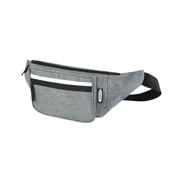Journey RPET waist bag - stone grey