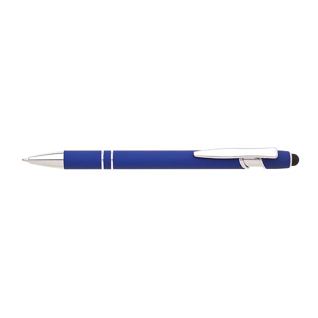 NATIO SOFT Kugelschreiber, Metall - blau