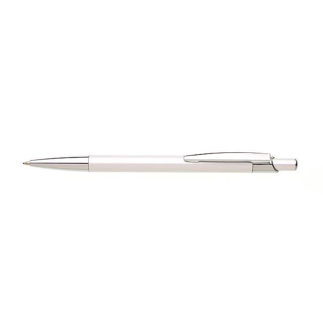 BANZI kovové kuličkové pero - strieborná