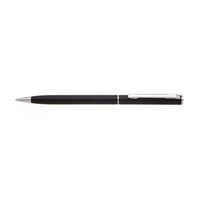PIAZA ALU kovové kuličkové pero - čierna