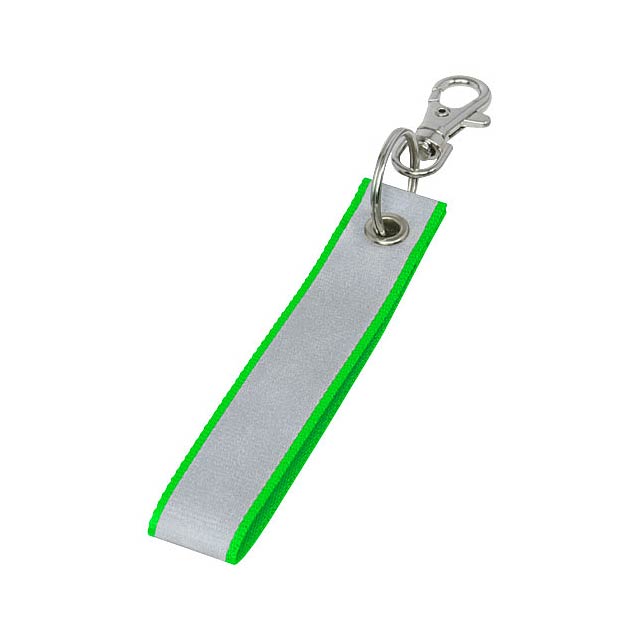 Reflexní přívesek na klíče Holger - zelená