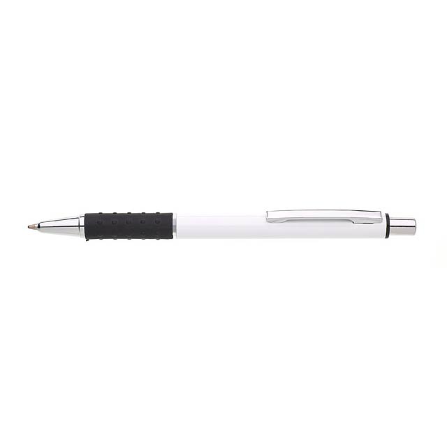 BIANA kovové kuličkové pero - biela