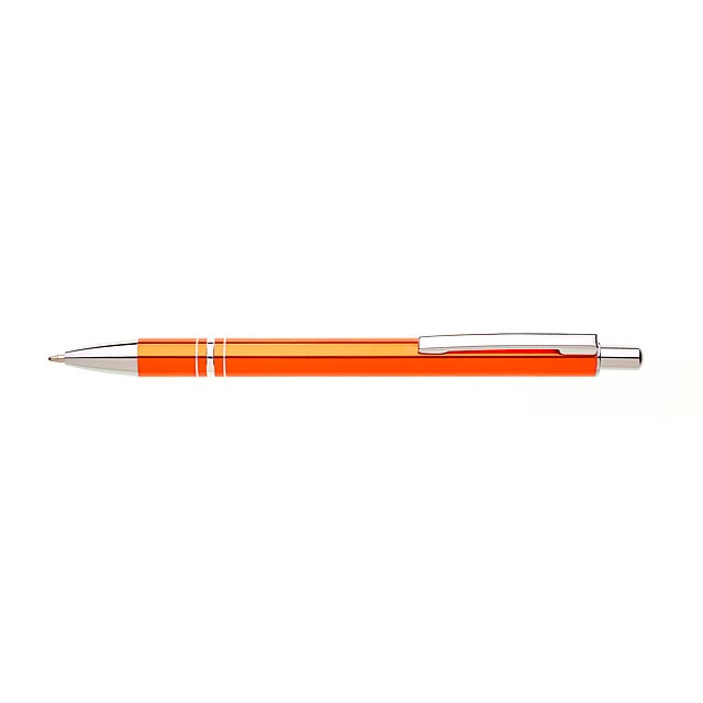RENZA NEW kovové kuličkové pero - oranžová