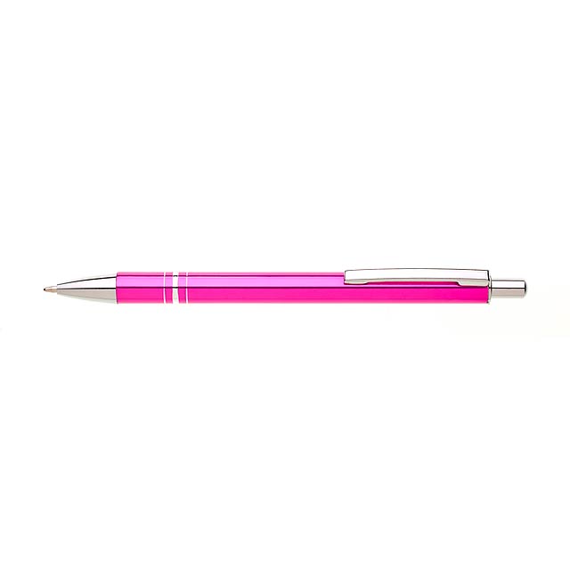 RENZA NEW kovové kuličkové pero - ružová