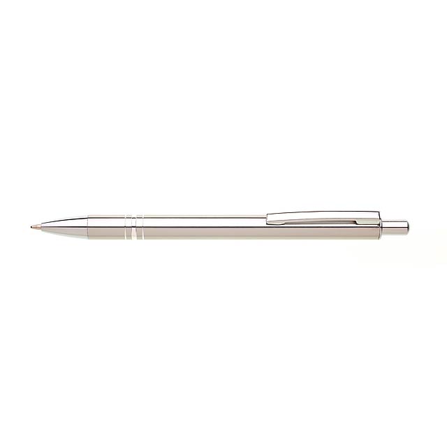 RENZA NEW kovové kuličkové pero - šedá