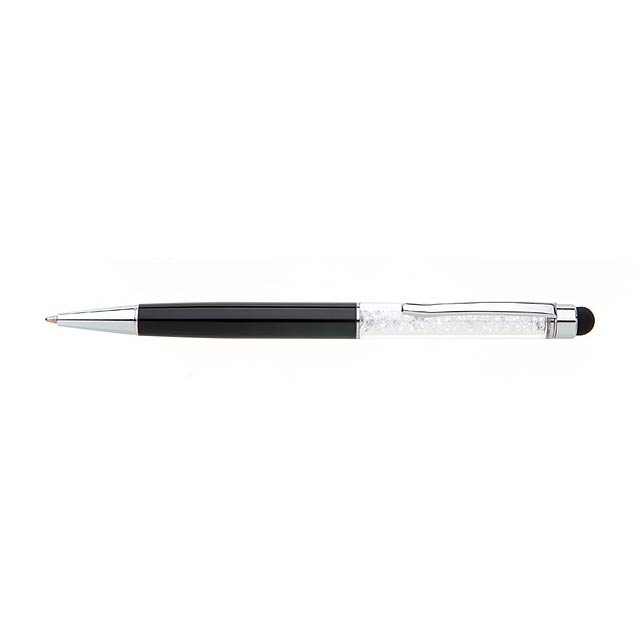 PIETRA kovové kuličkové pero - černá