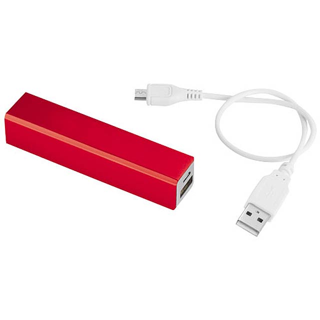 Volt 2200 mAh power bank - red