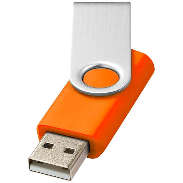 Rotate-basic 1GB USB flash drive - orange