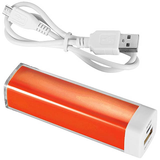 Flash 2200 mAh power bank - orange