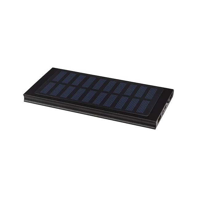 Stellar 8000 mAh Solar Powerbank - schwarz