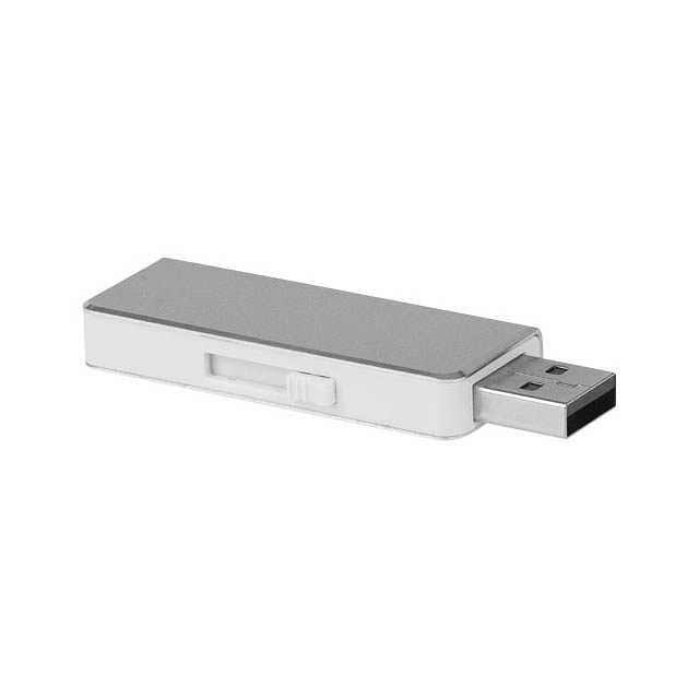 Glide 4GB USB flash drive - silver