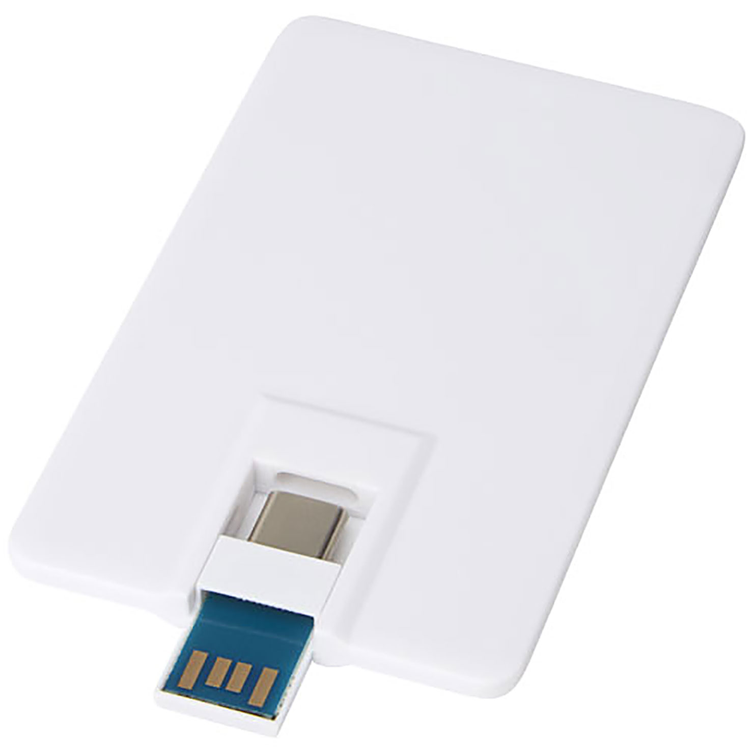 Duo slim 32 GB USB-Stick mit Typ-C und USB-A 3.0 - Weiß 