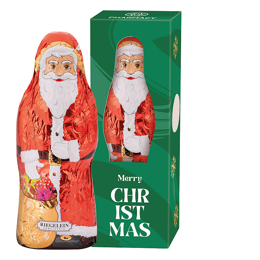 Riegelein santa claus in promotional box - 