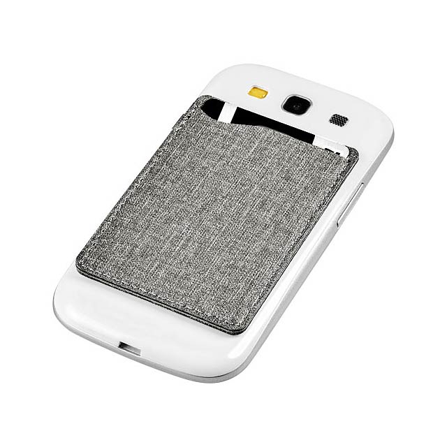 Telefonní pouzdro na karty Premium RFID - šedá